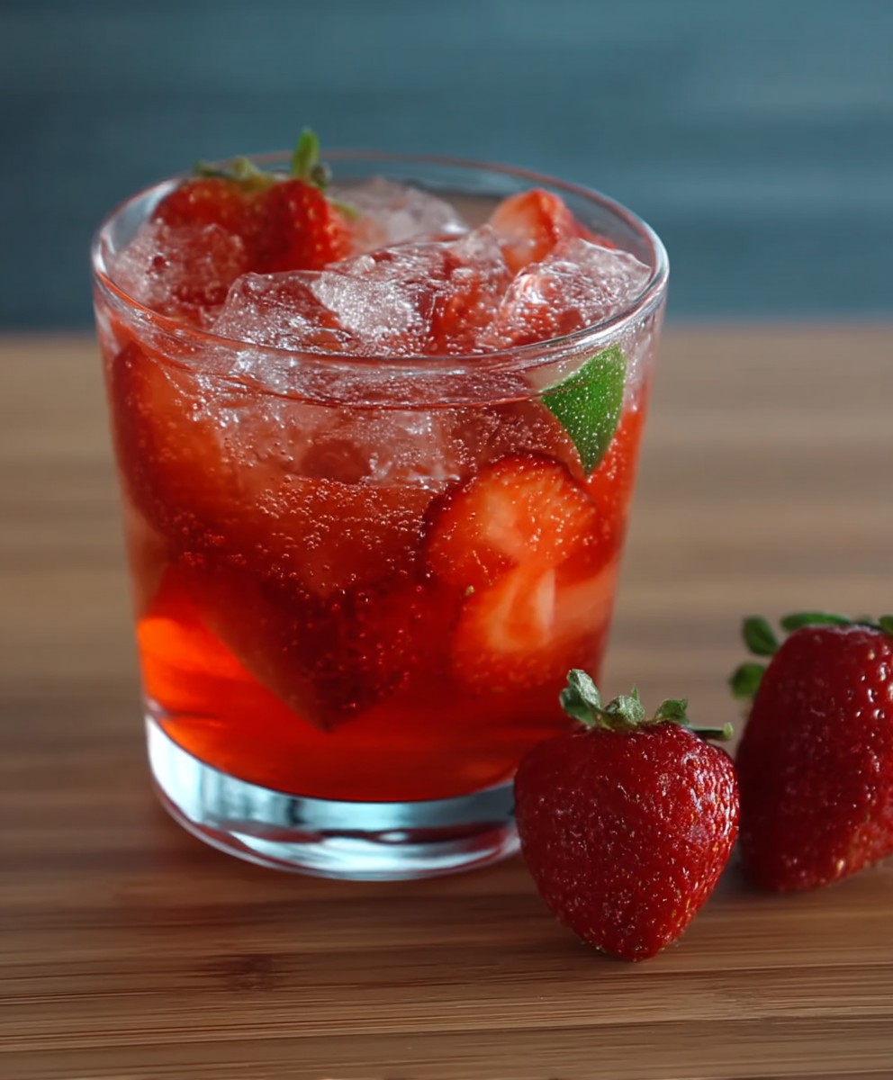 Erdbeer Caipirinha selber machen