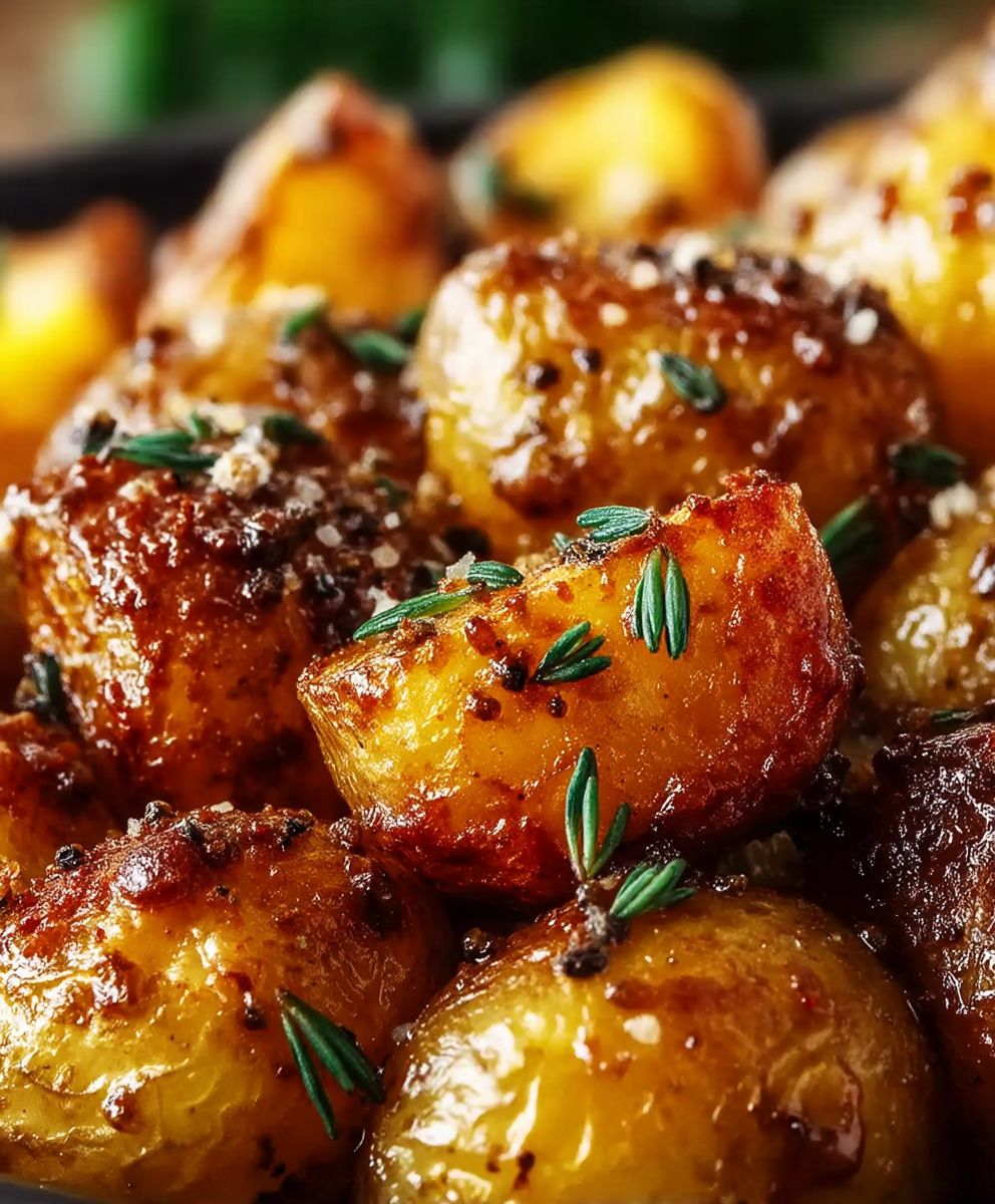 Honig Senf Kartoffeln