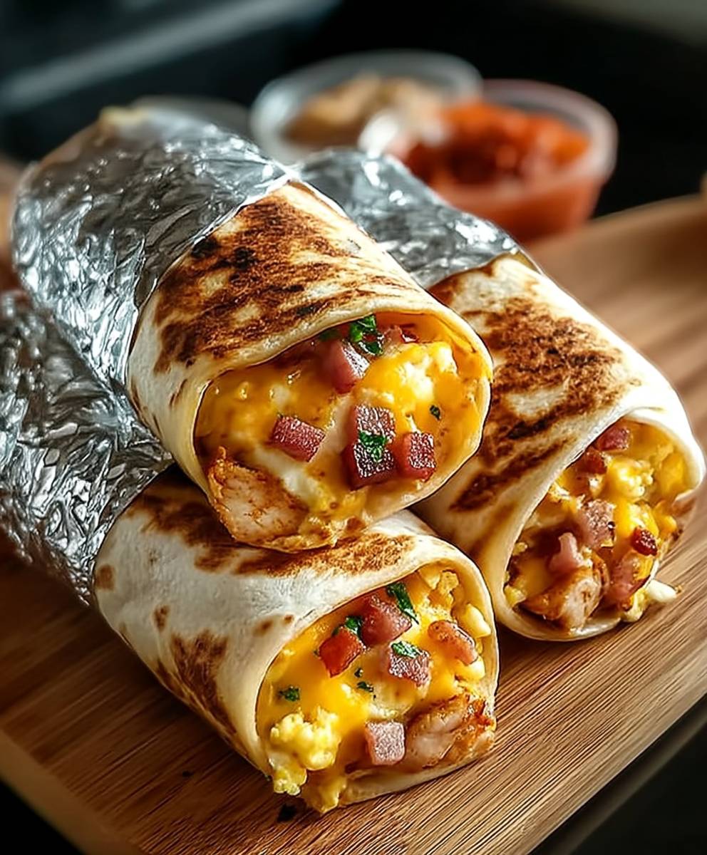 Frühstücksburritos selber machen