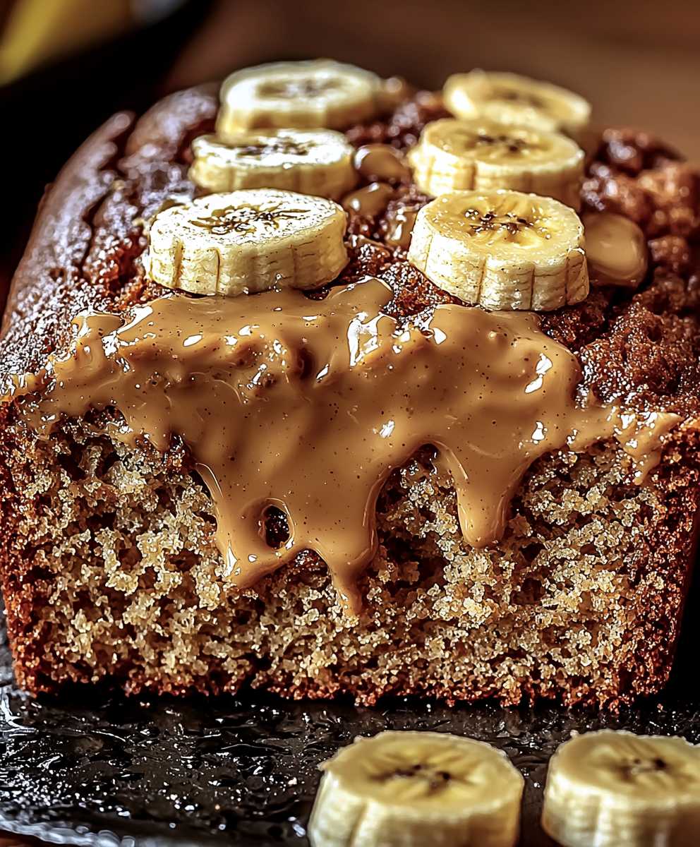 Erdnussbutter Bananenbrot backen