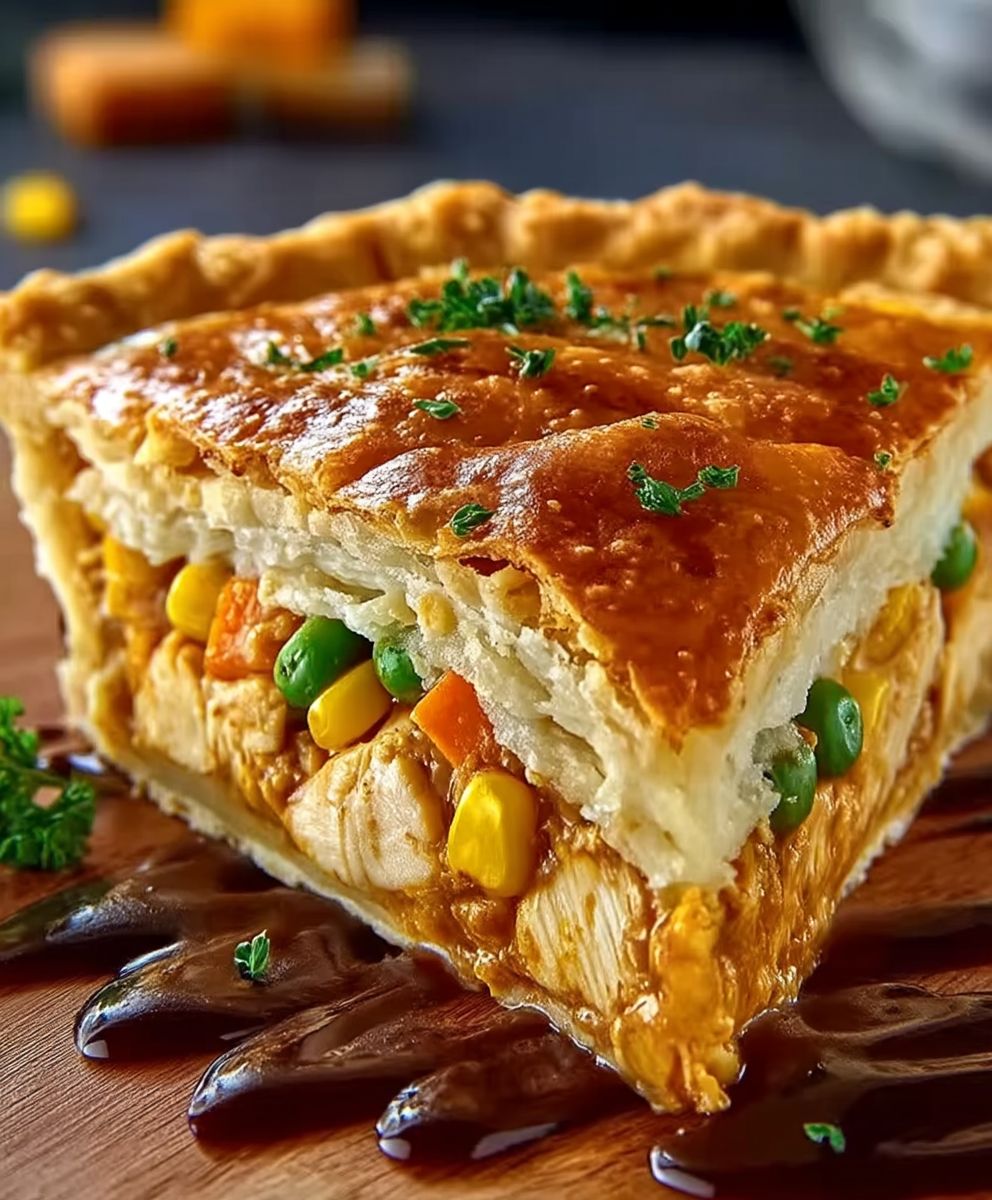 Brasilianische Hühnerpastete