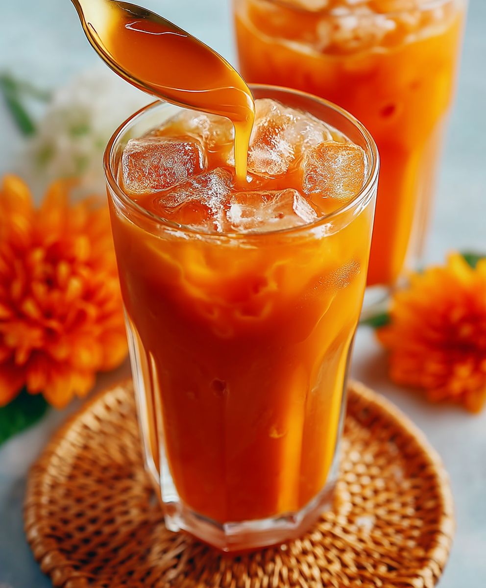 Thai Eistee einfach zubereiten