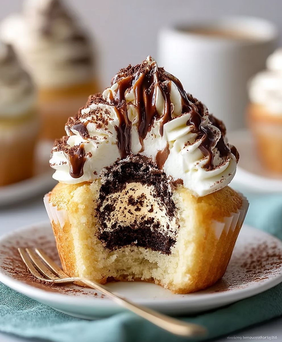 Tiramisu Cupcakes backen
