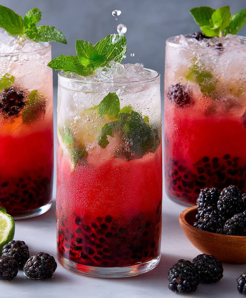 Brombeer Mojito selber machen