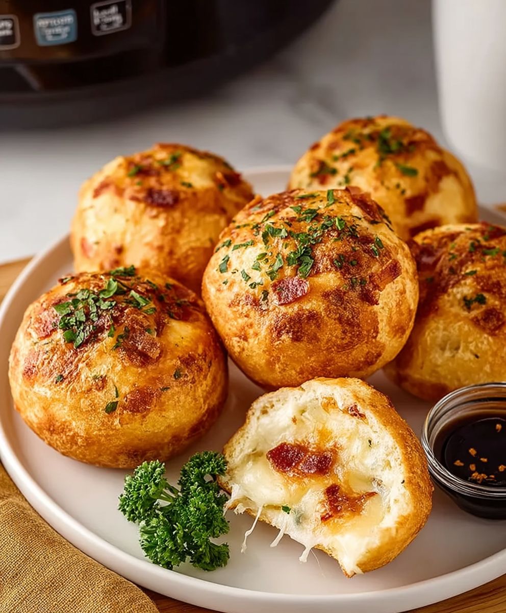 Pizzabomben frittiert einfach