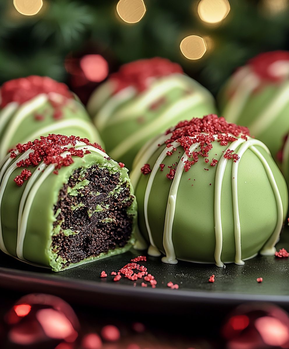 Grinch Oreo Kugeln
