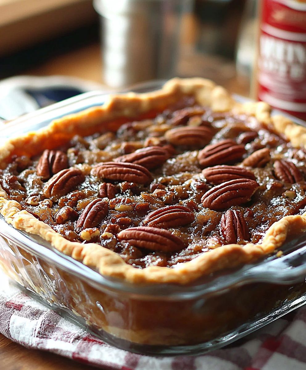 Pekannusskuchen Cobbler backen