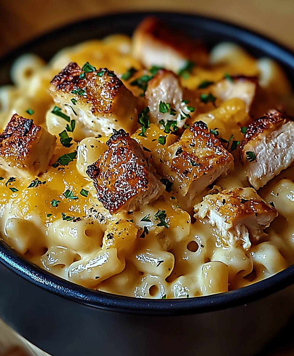 Hähnchen Ranch Makkaroni Käse