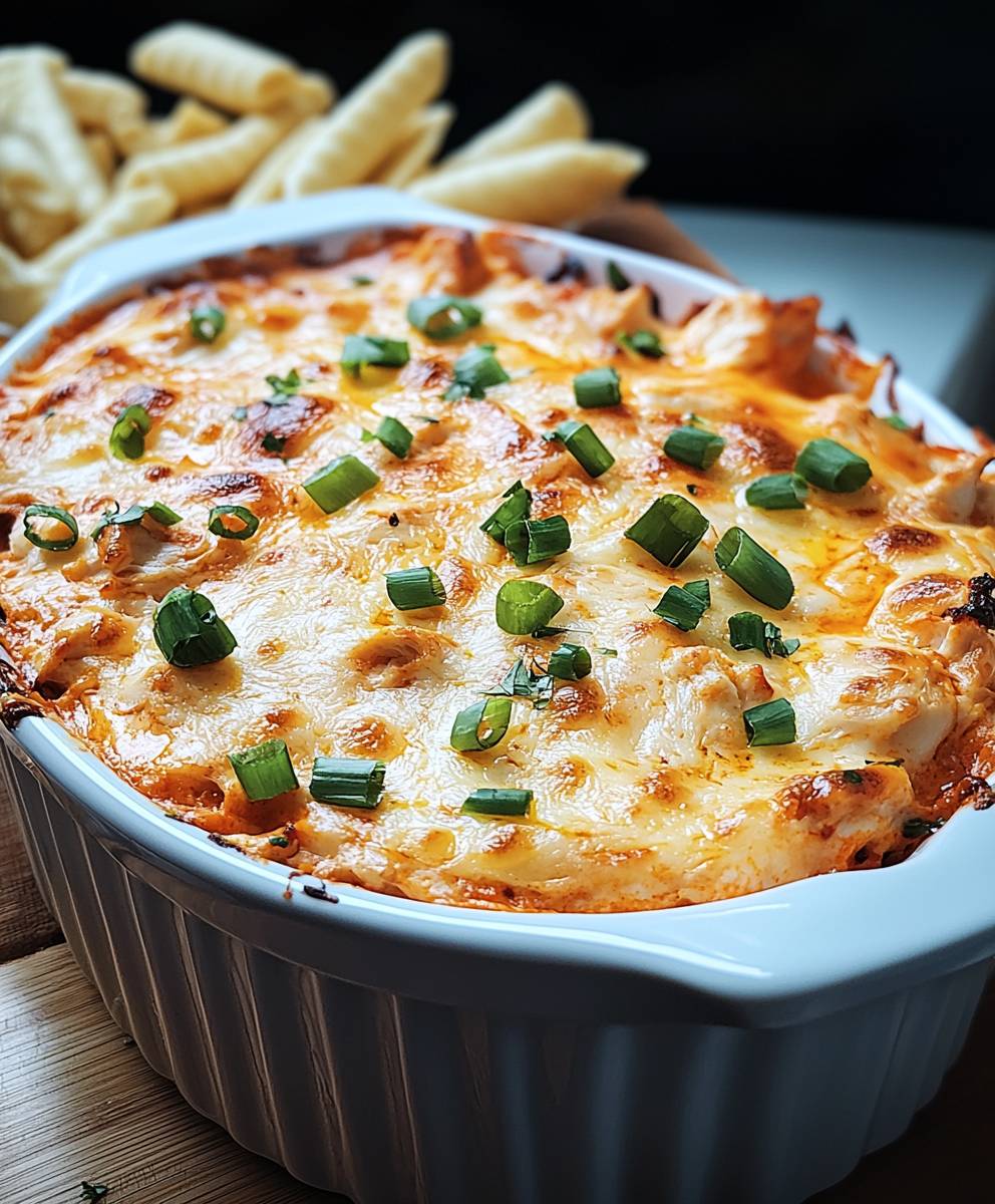 Büffel Hühnchen Dip backen