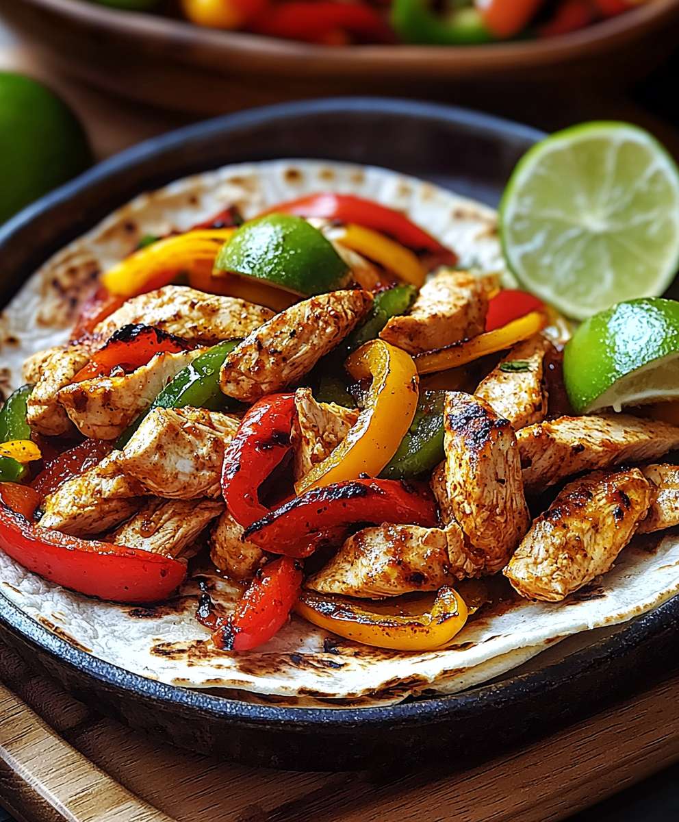 Hähnchen Fajitas zubereiten