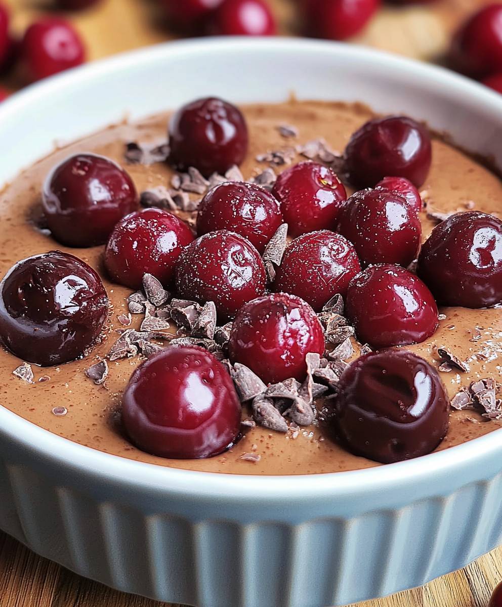 Low Carb Schoko Quarkauflauf
