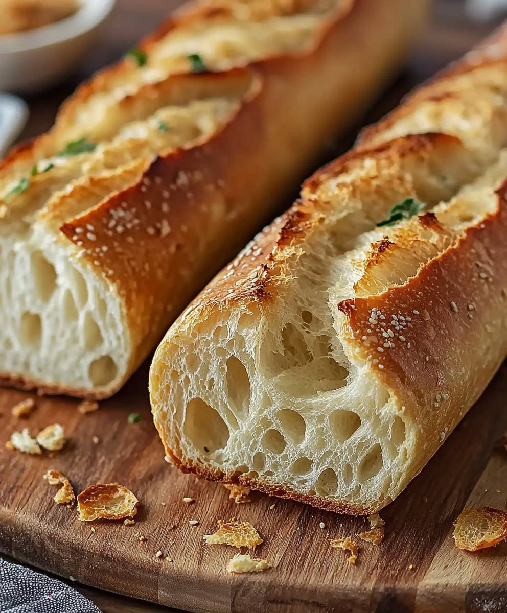 Französisches Baguette backen