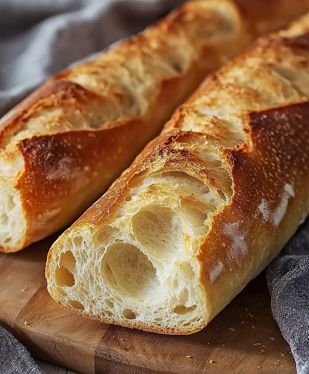 Französisches Baguette backen