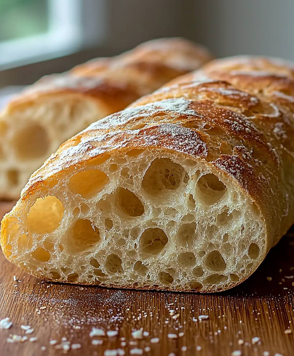 Ciabatta Brot backen