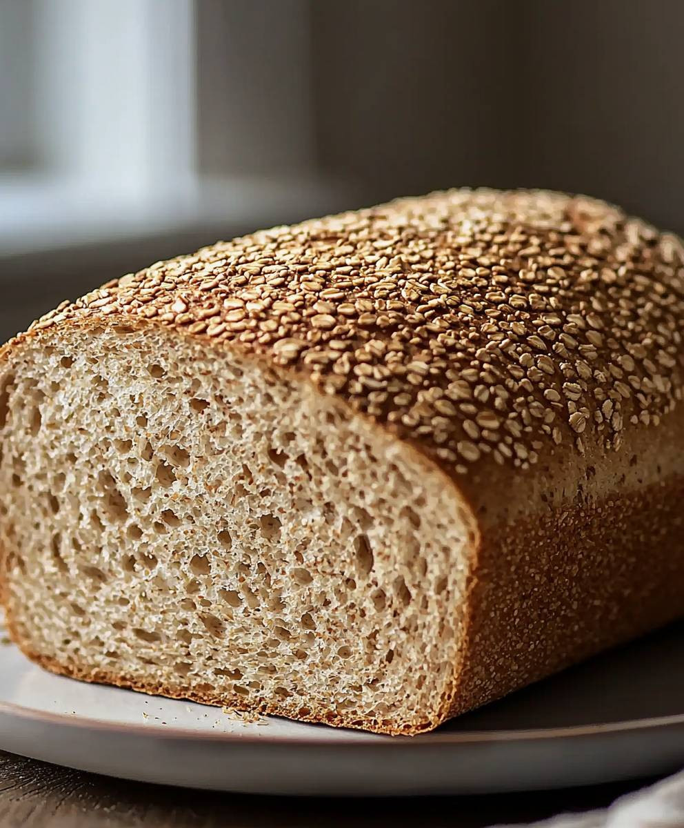 Vollkornweizen Brot backen