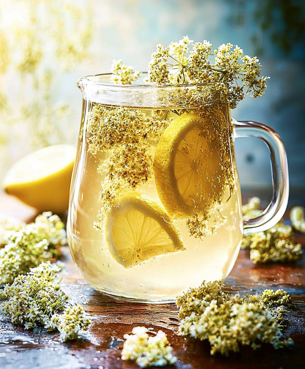 Holunderblütensirup selber machen