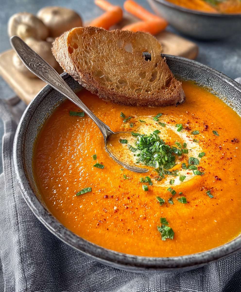 Türkische Linsensuppe Kokosmilch