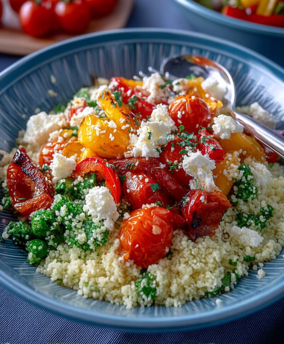 Petersilien Couscous mit Gemüse