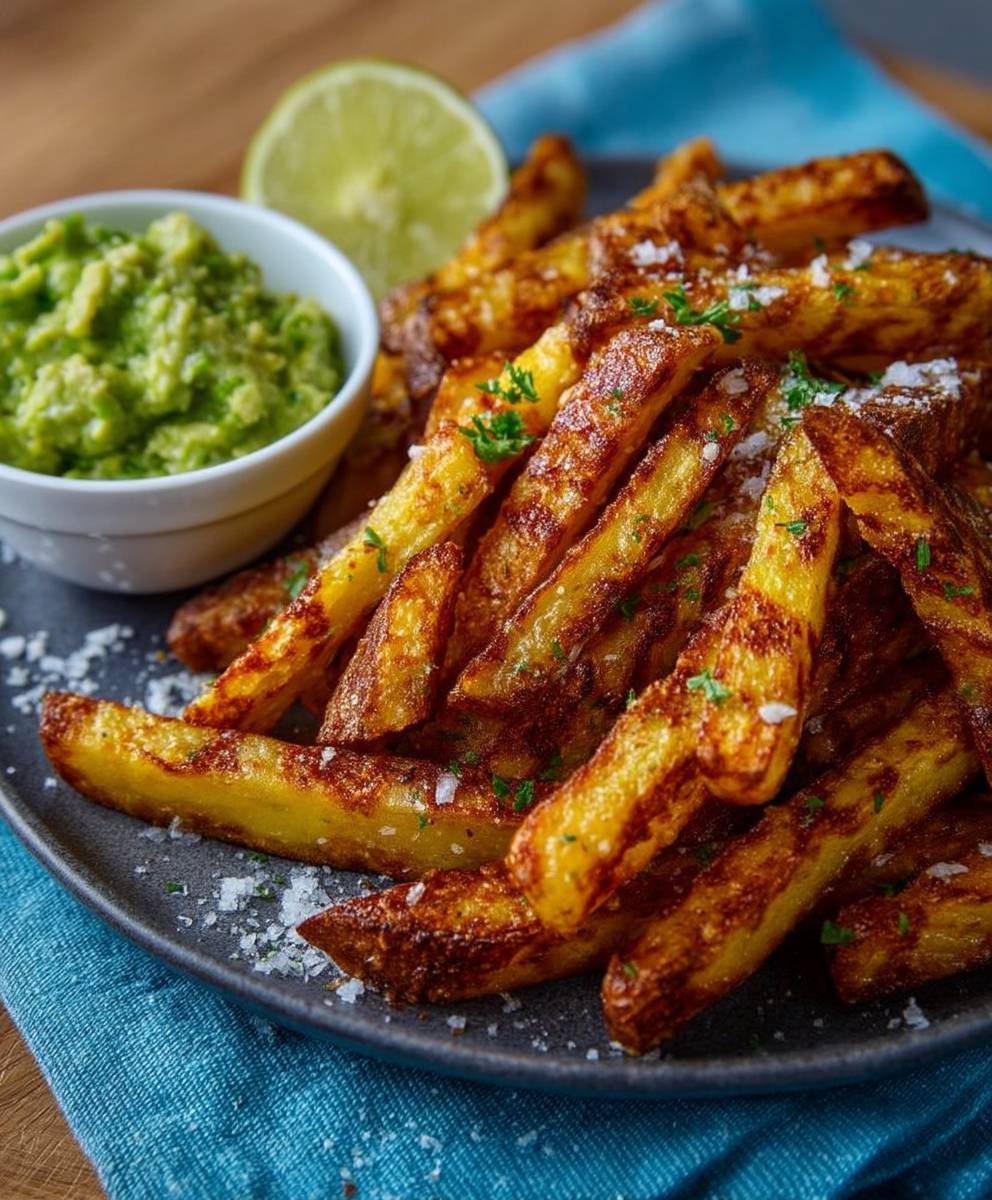 Parmesan Pommes Avocado Dip
