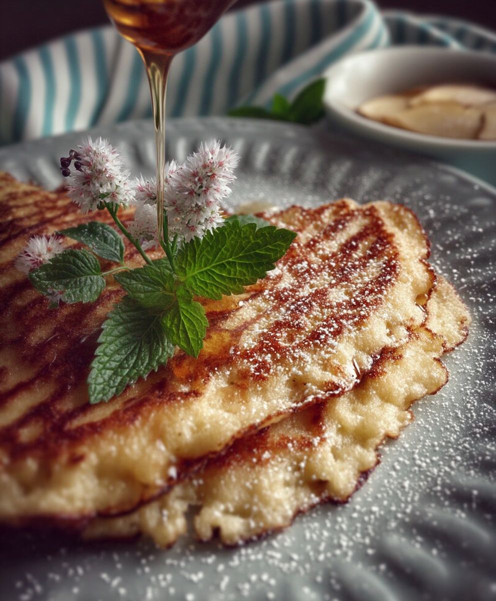Dinkel Pfannkuchen Apfel