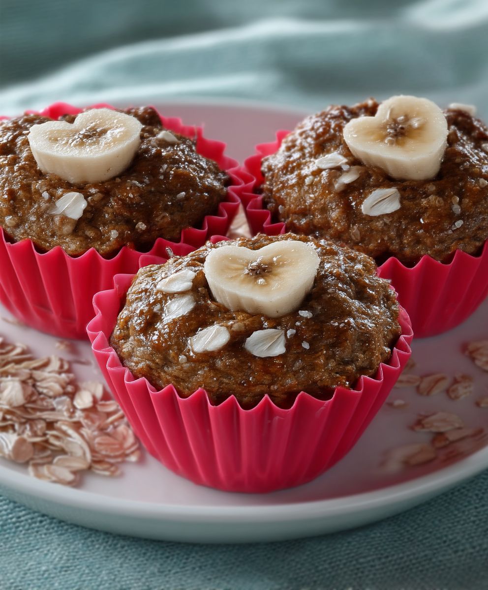 Frühstücksmuffins mit Banane