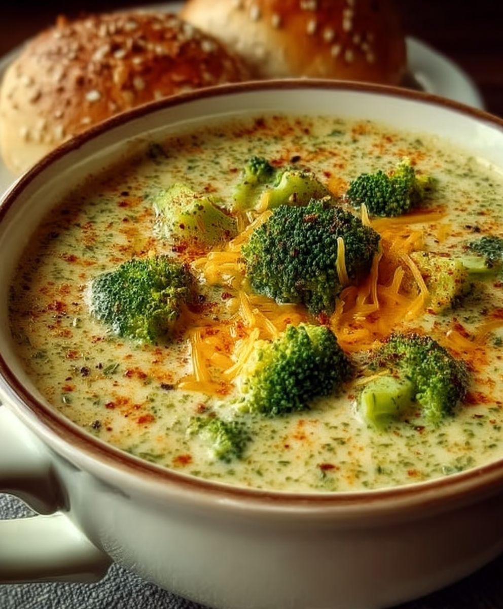 Brokkoli Suppe einfach zubereiten
