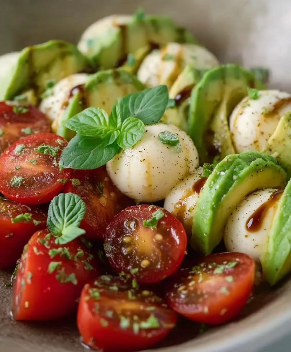 Avocado Caprese Bowl