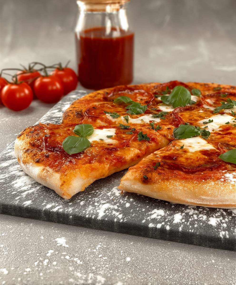 Pizza Margherita Italienisch