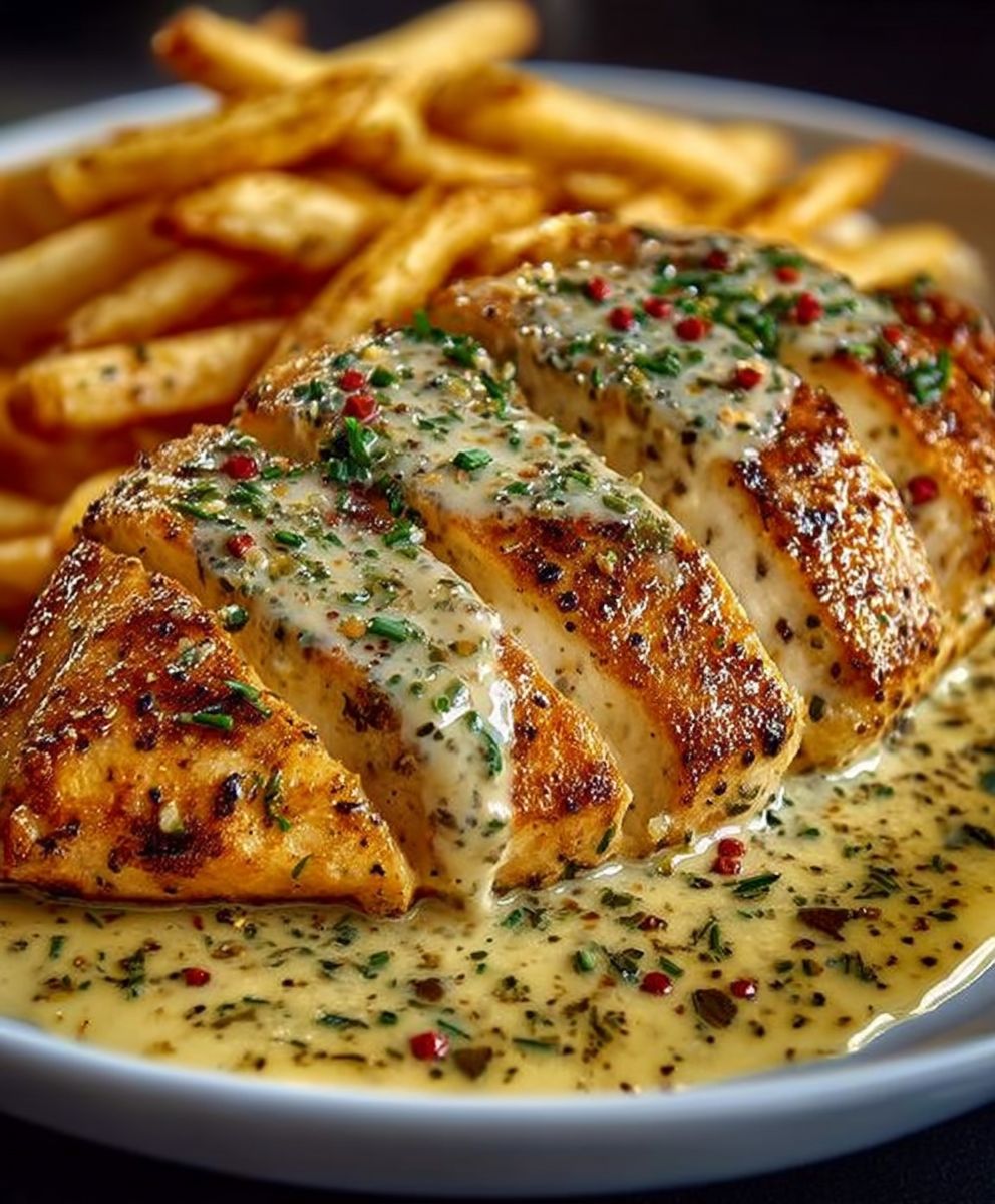 Hähnchenfilet Knoblauchsauce schnell zubereiten