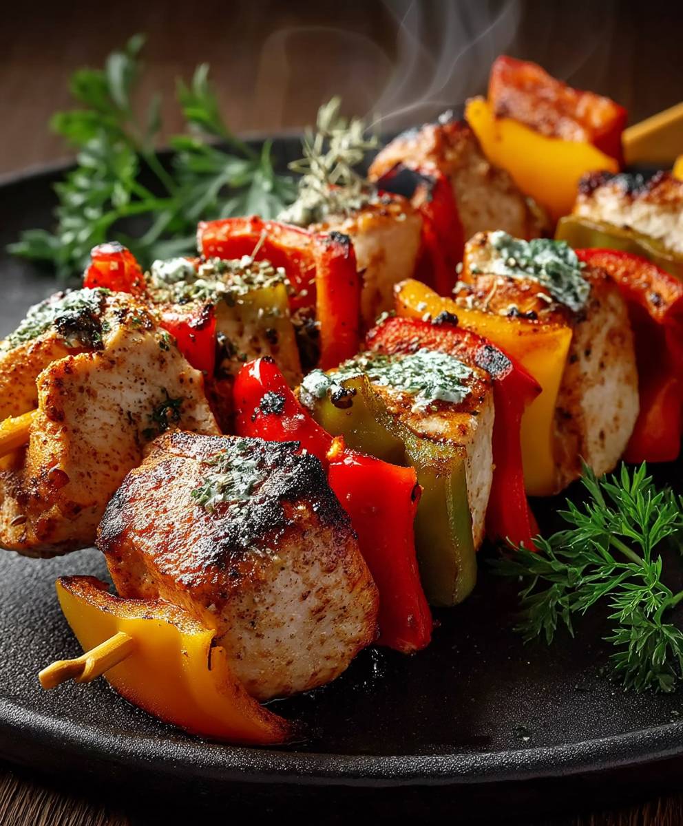 Hähnchenkebab Paprika