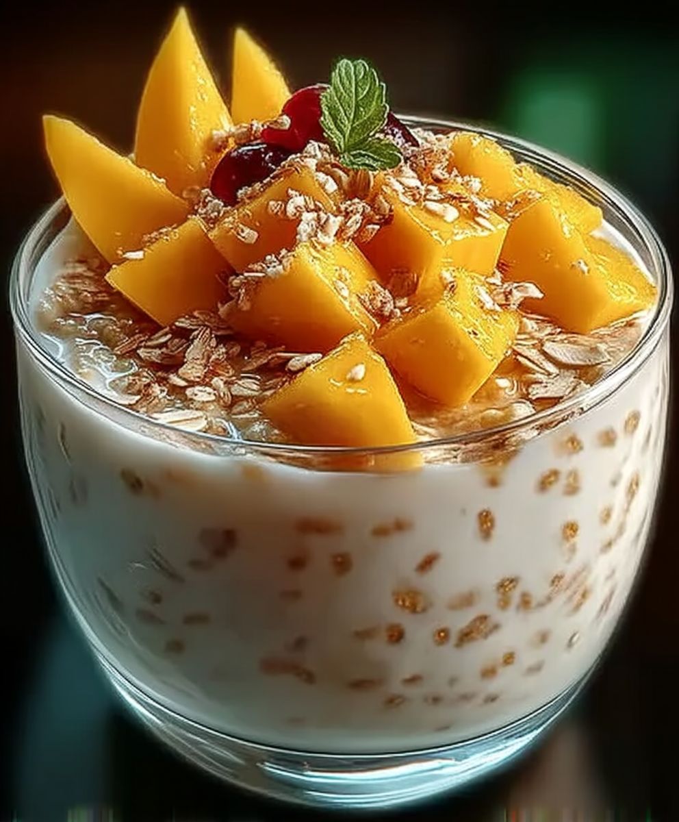 Mango Kokos Haferbrei