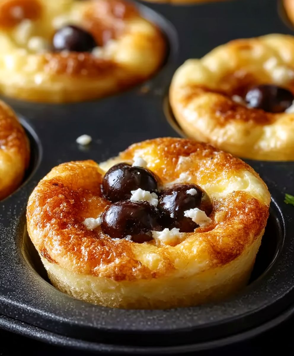 Griechische Ei Muffins Frühstück