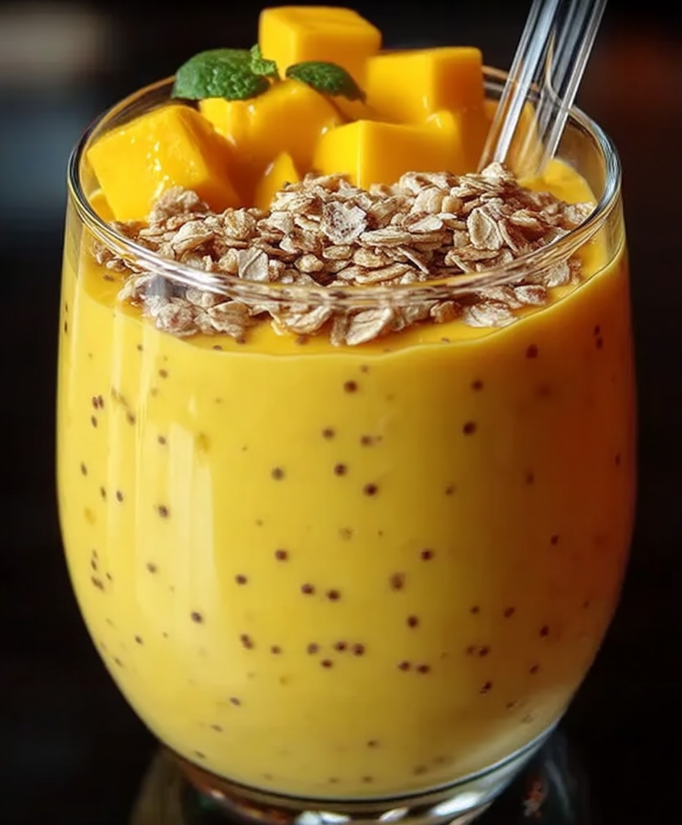 Mango Hafer Smoothie