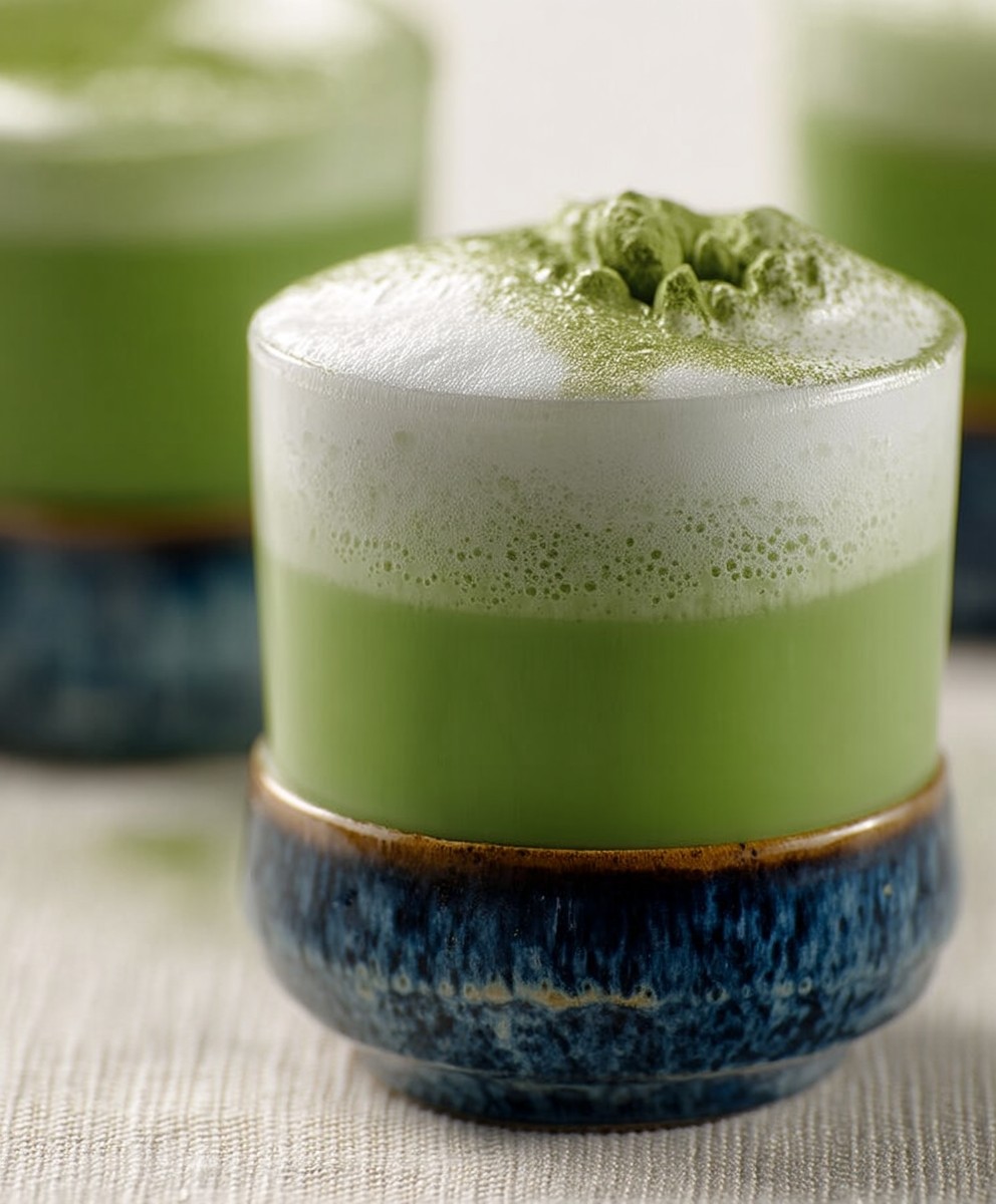 Matcha Latte Zubereitung