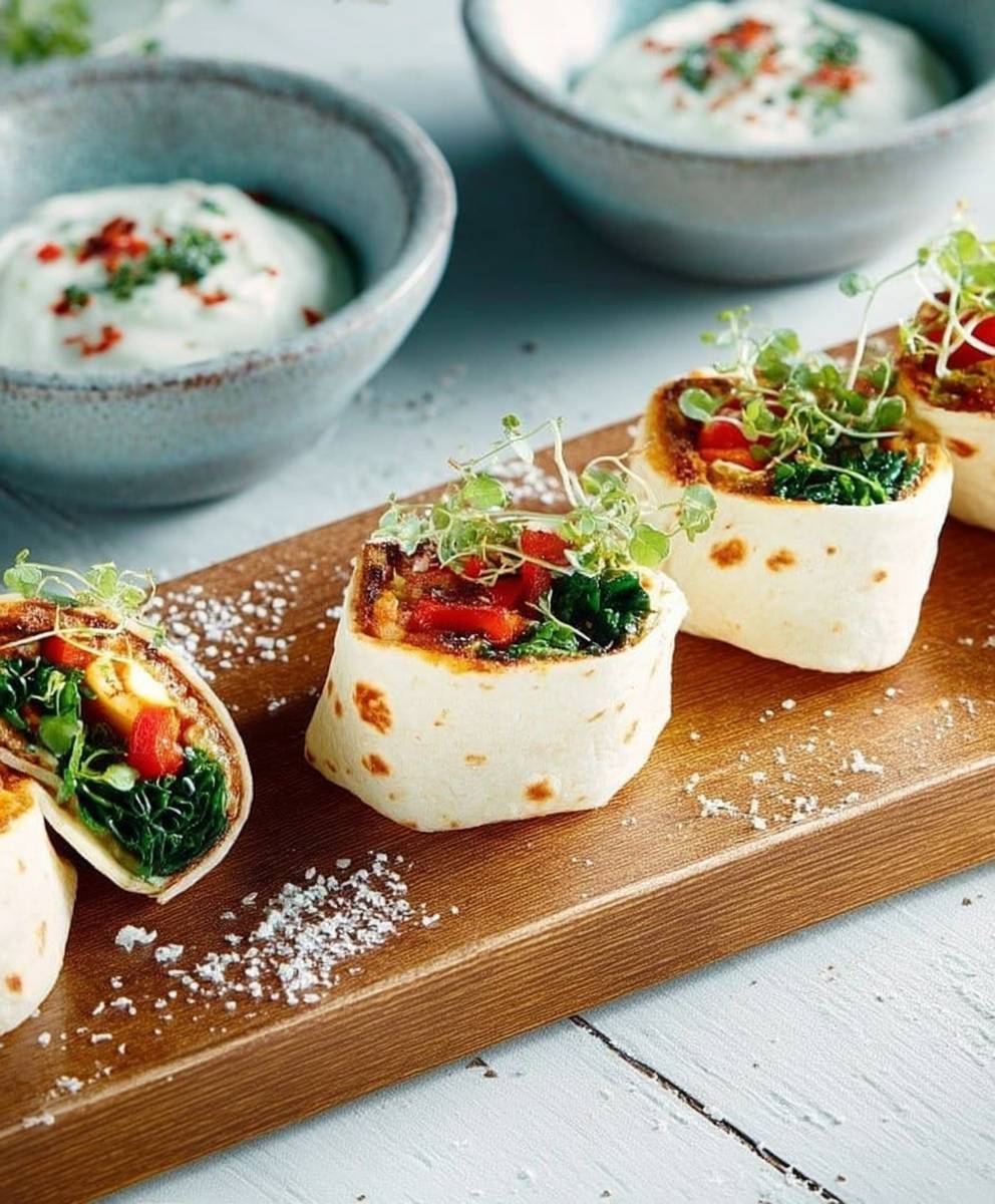 Vegane Wrap Röllchen