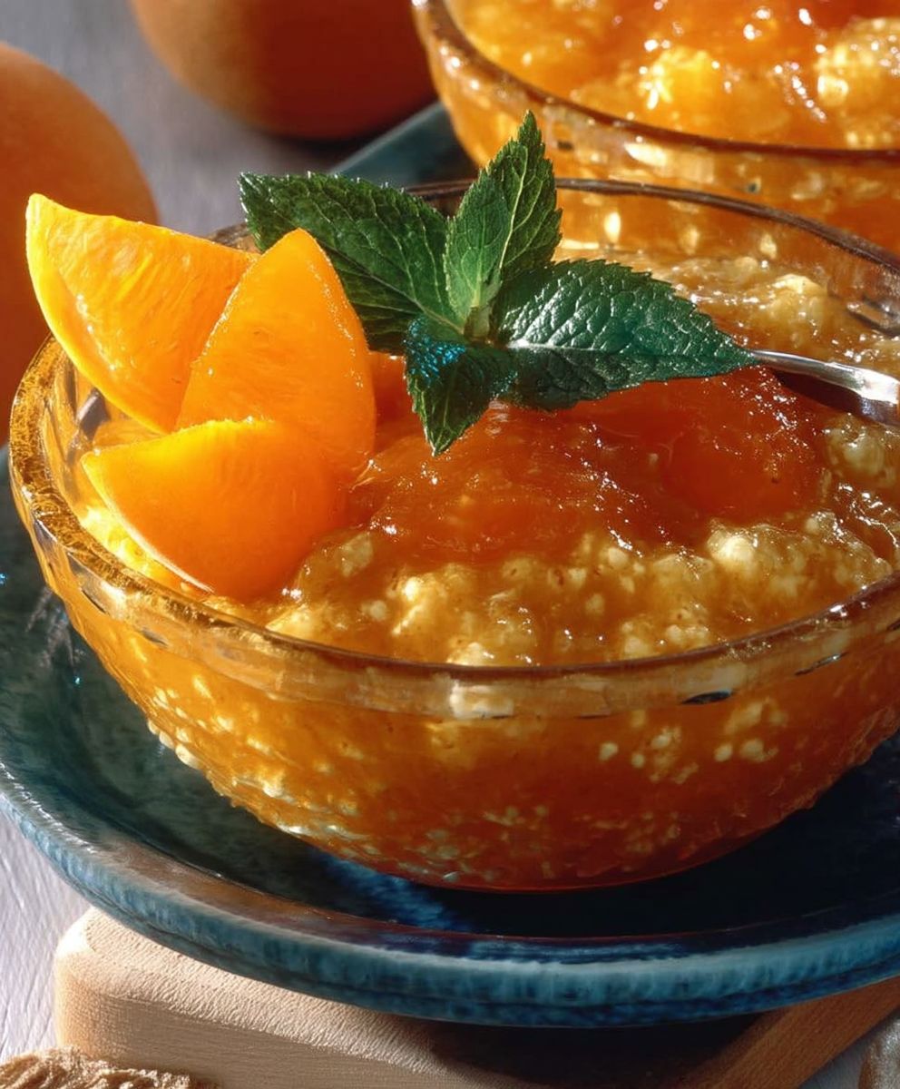 Aprikosen Fruchtaufstrich Orange