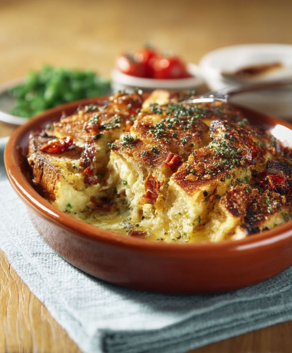 Brotgratin herzhaft backen