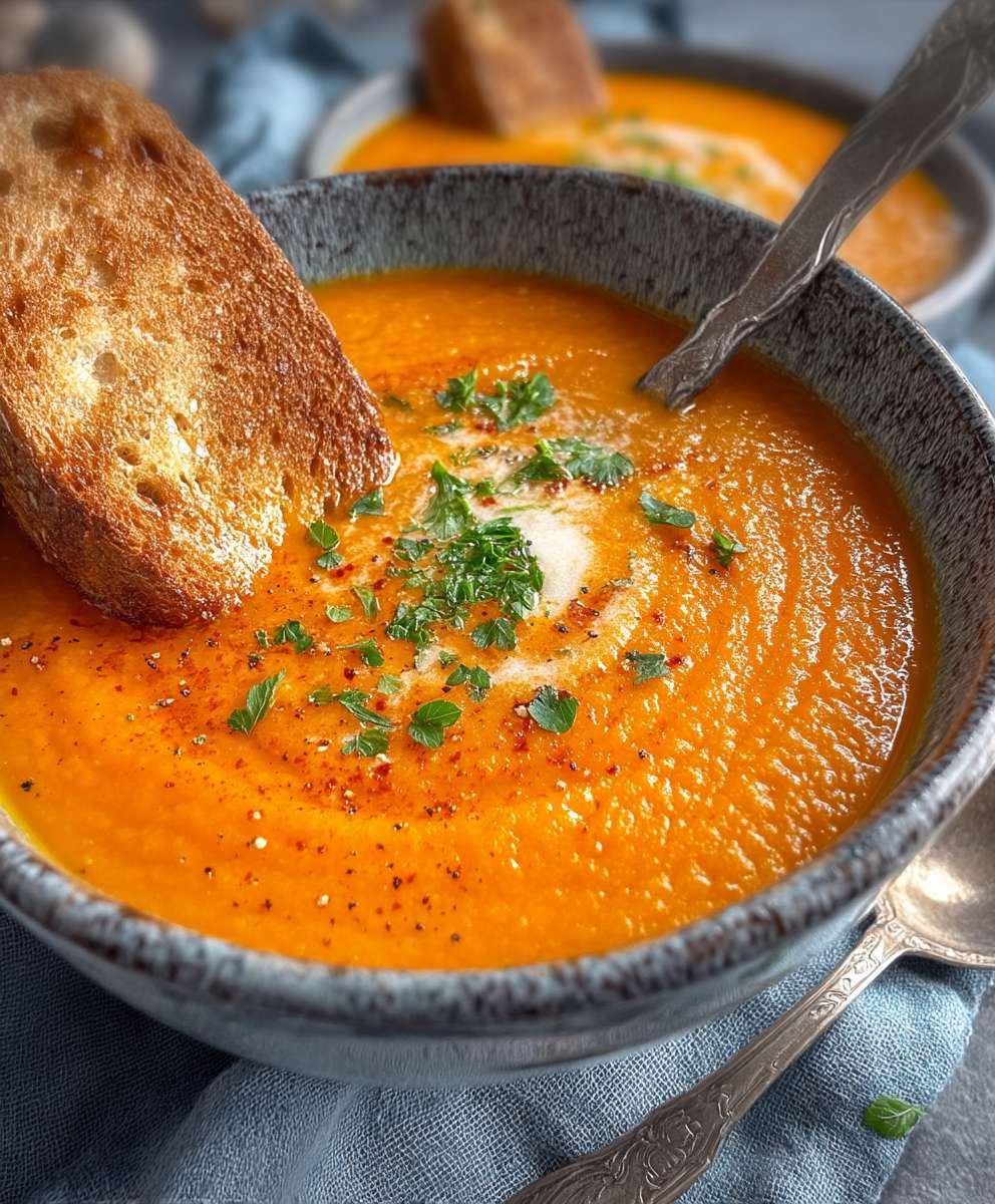 Türkische Linsensuppe Kokosmilch