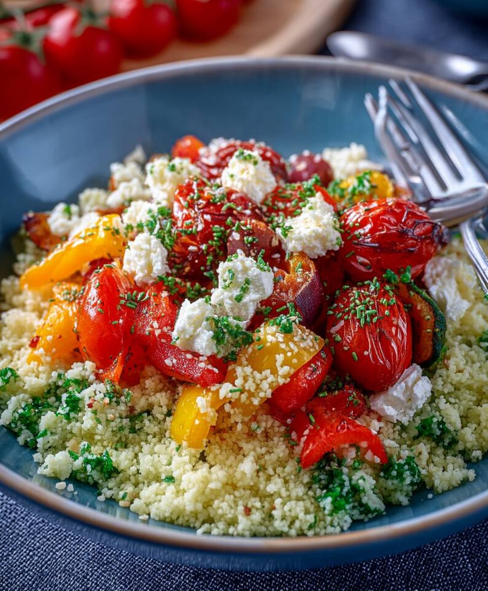 Petersilien Couscous mit Gemüse