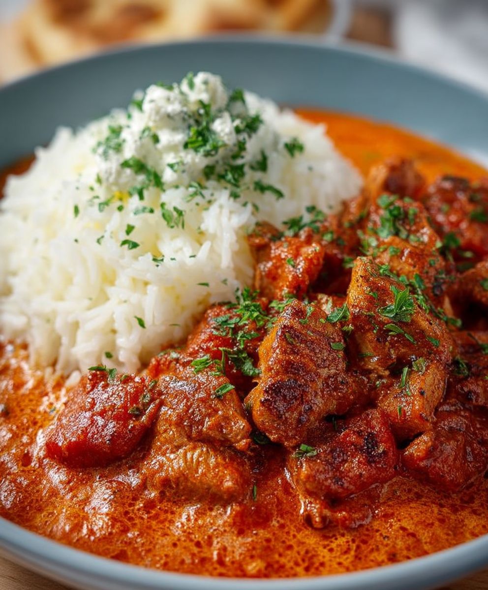 Gyros Tomaten Sahne Sauce