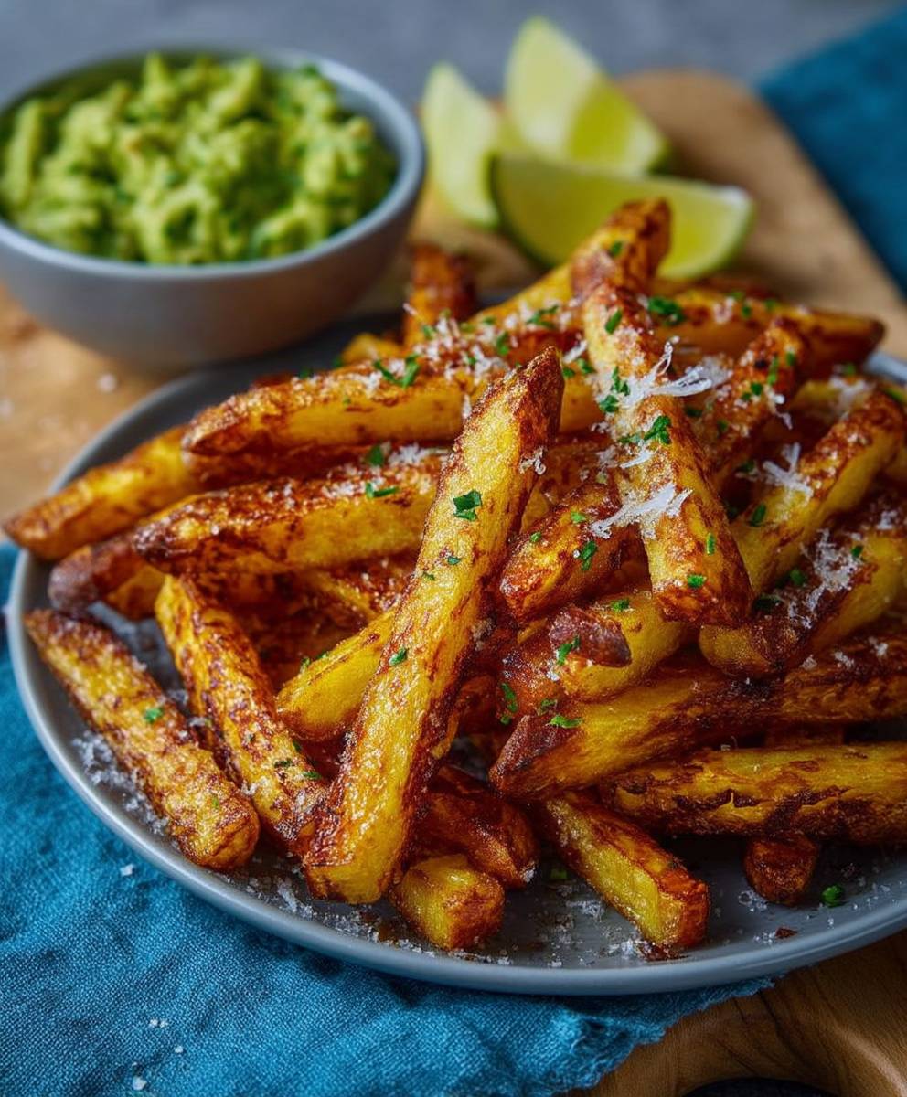 Parmesan Pommes Avocado Dip