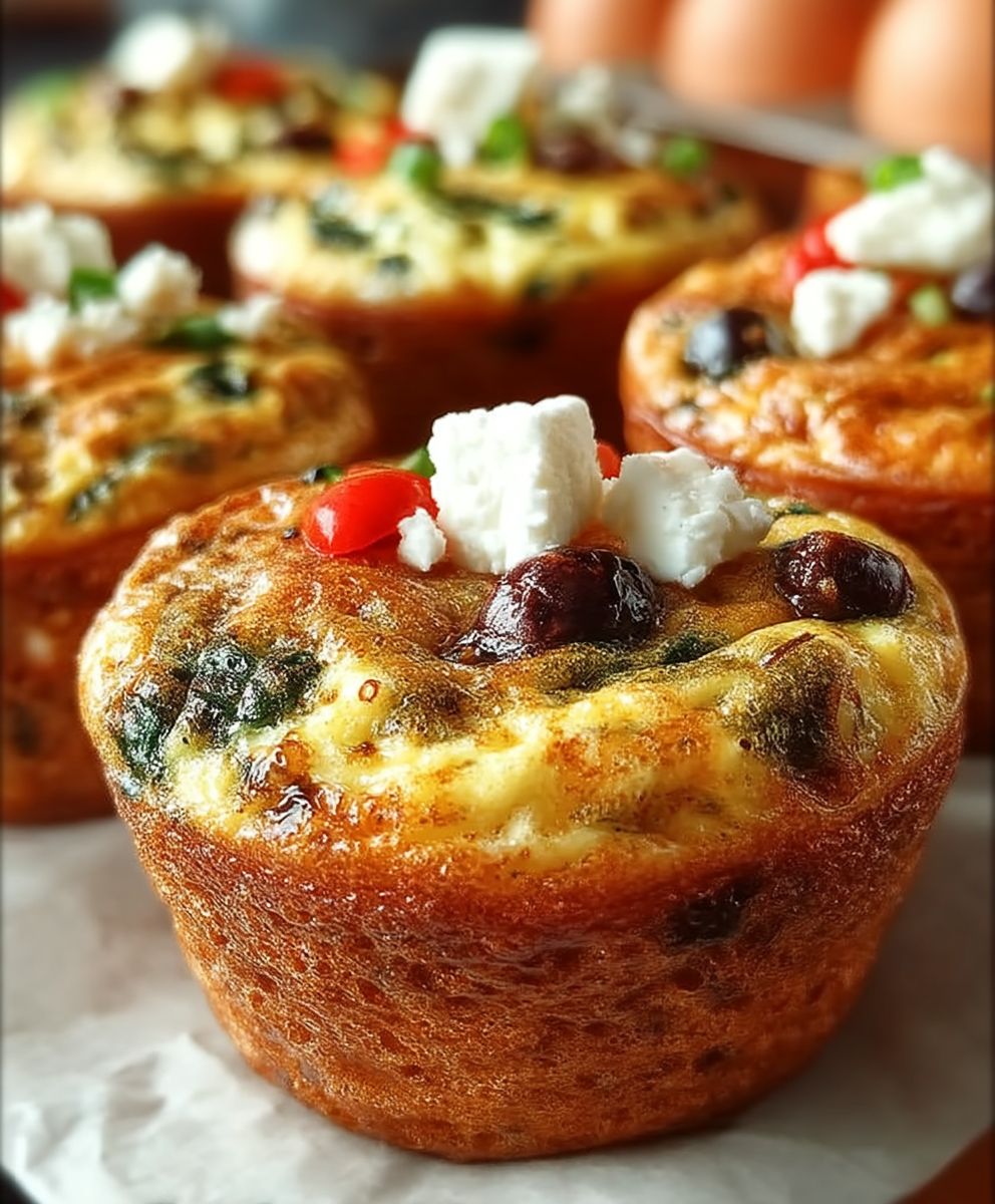 Gesunde Eier Muffins