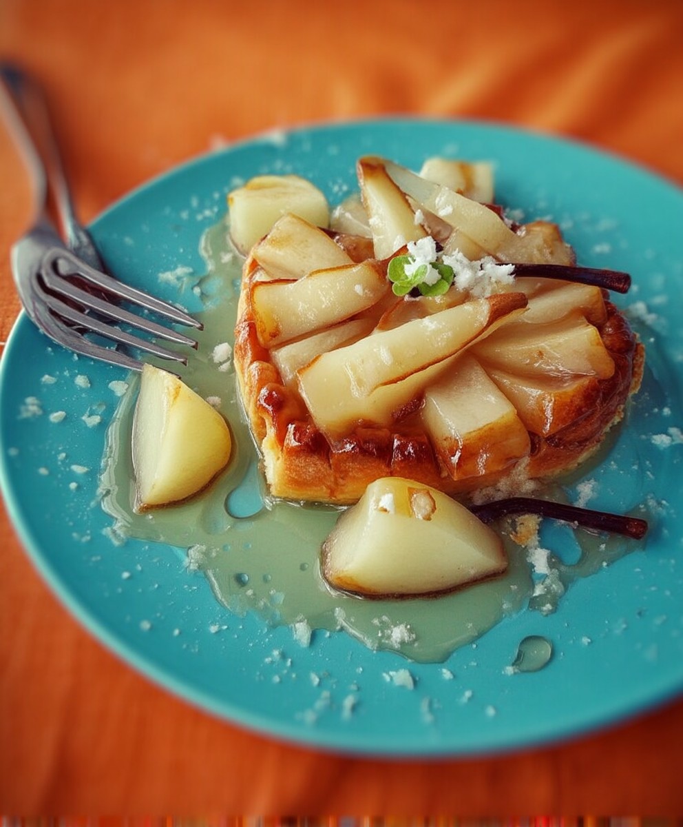 Ofenkater Birnen Teig