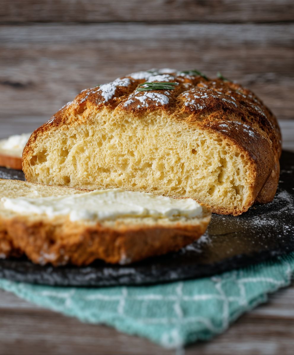 Quarkbrot Frühstück schnell einfach