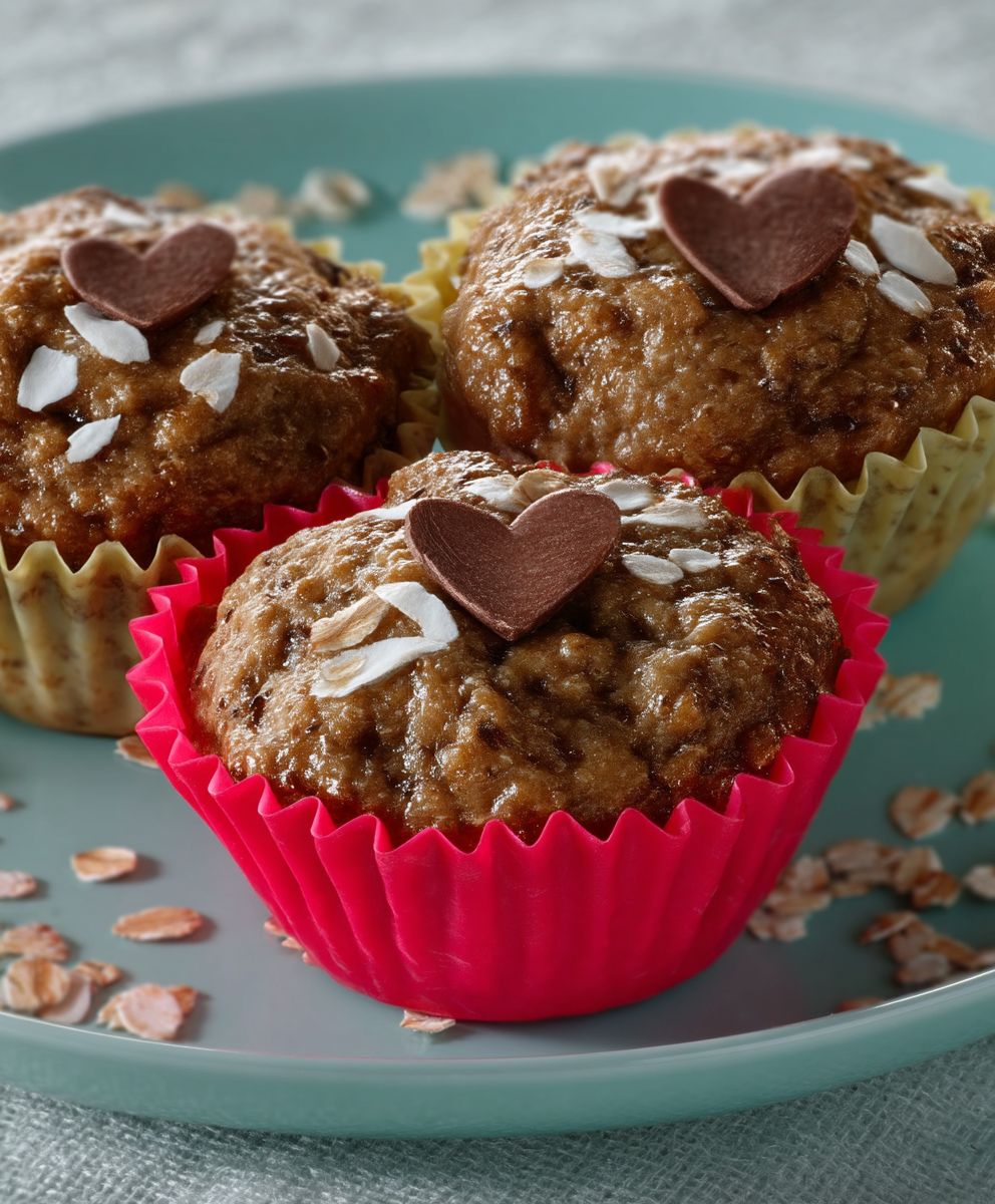 Frühstücksmuffins mit Banane