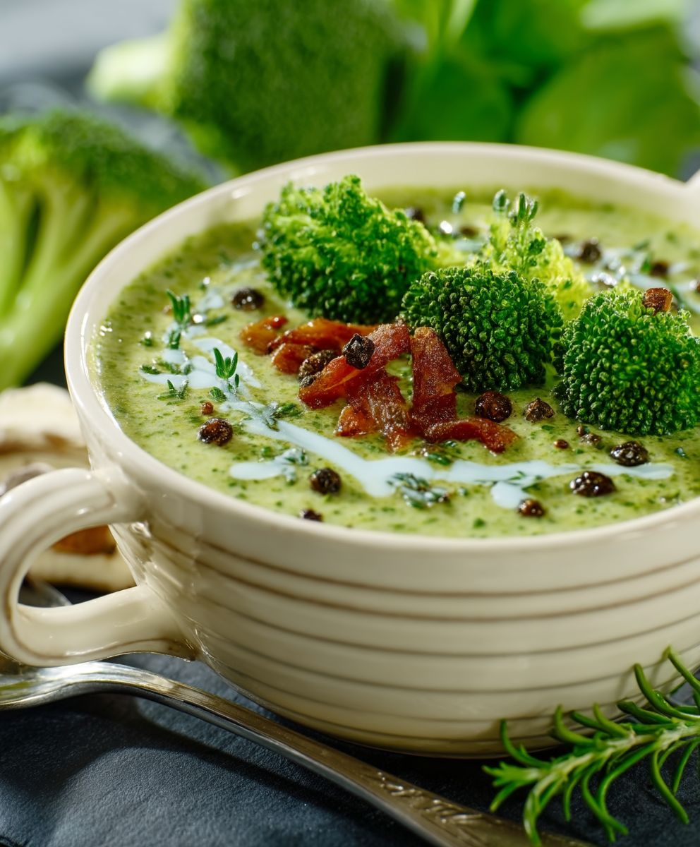 Brokkolisuppe einfach zubereiten