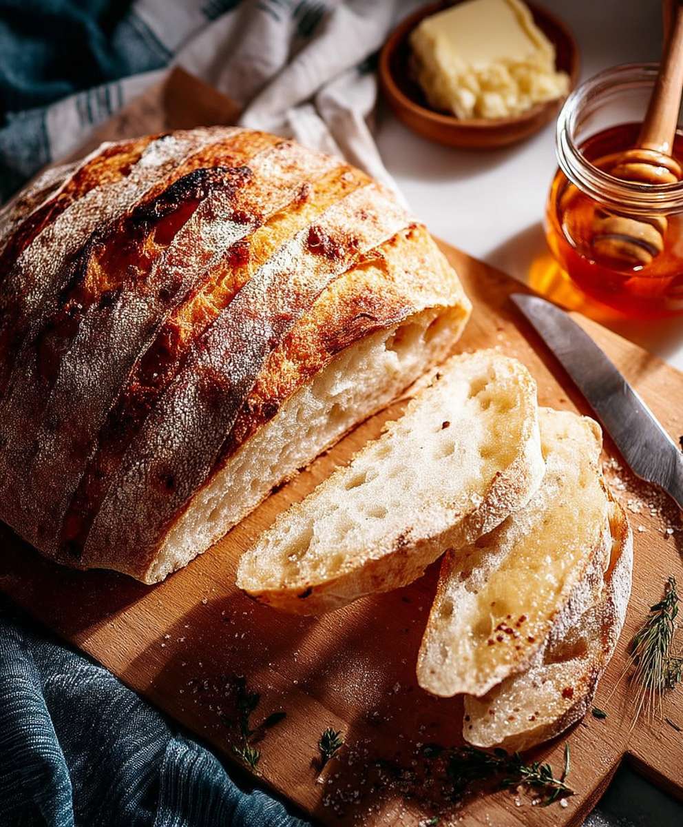 Brot ohne Kneten