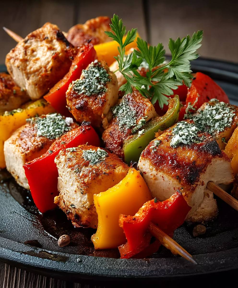 Hähnchenkebab Paprika