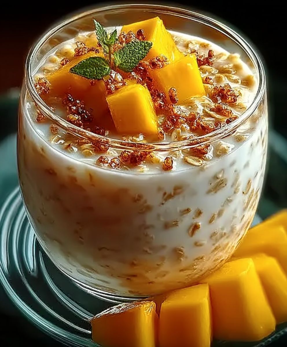 Mango Kokos Haferbrei