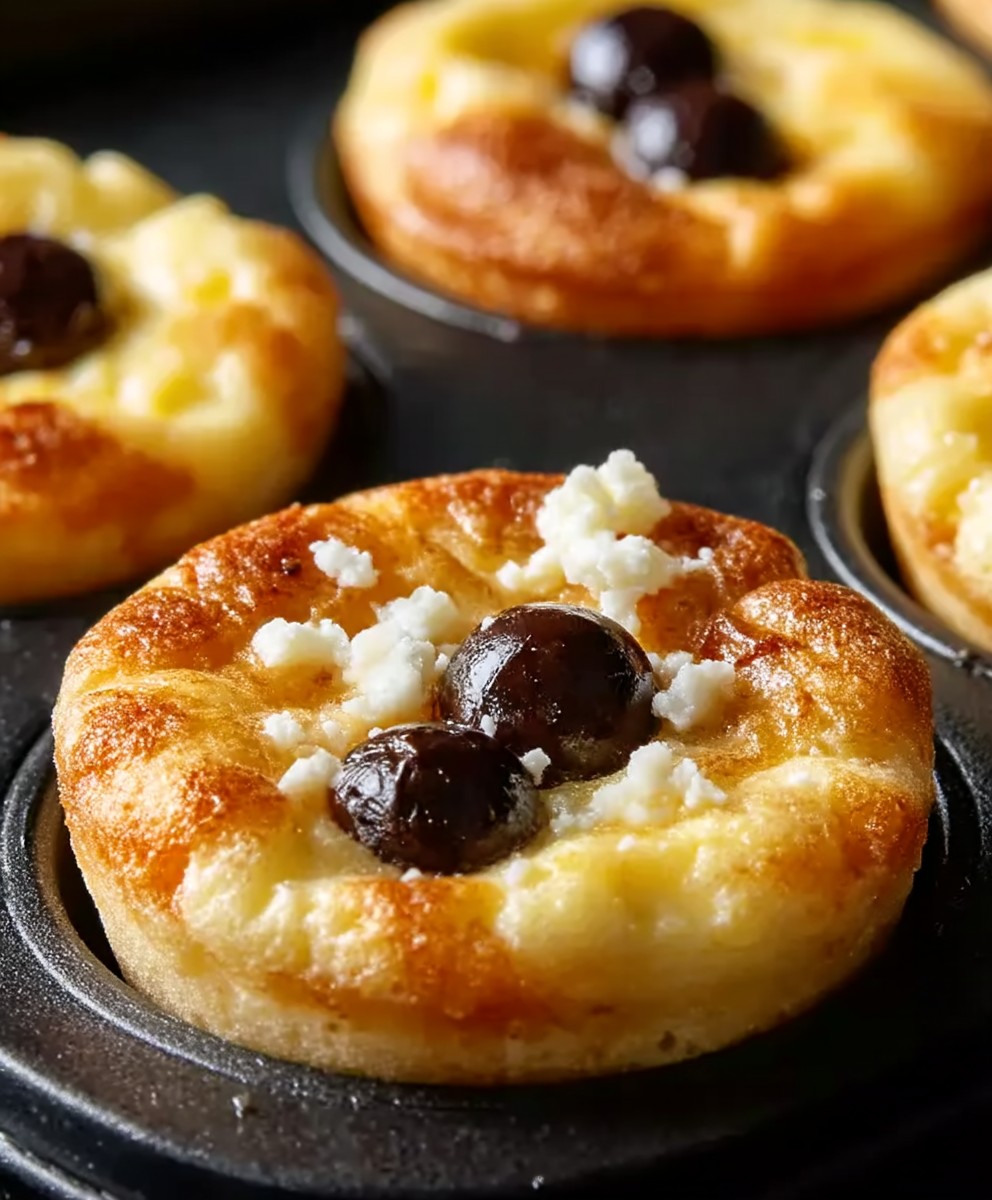 Griechische Ei Muffins Frühstück